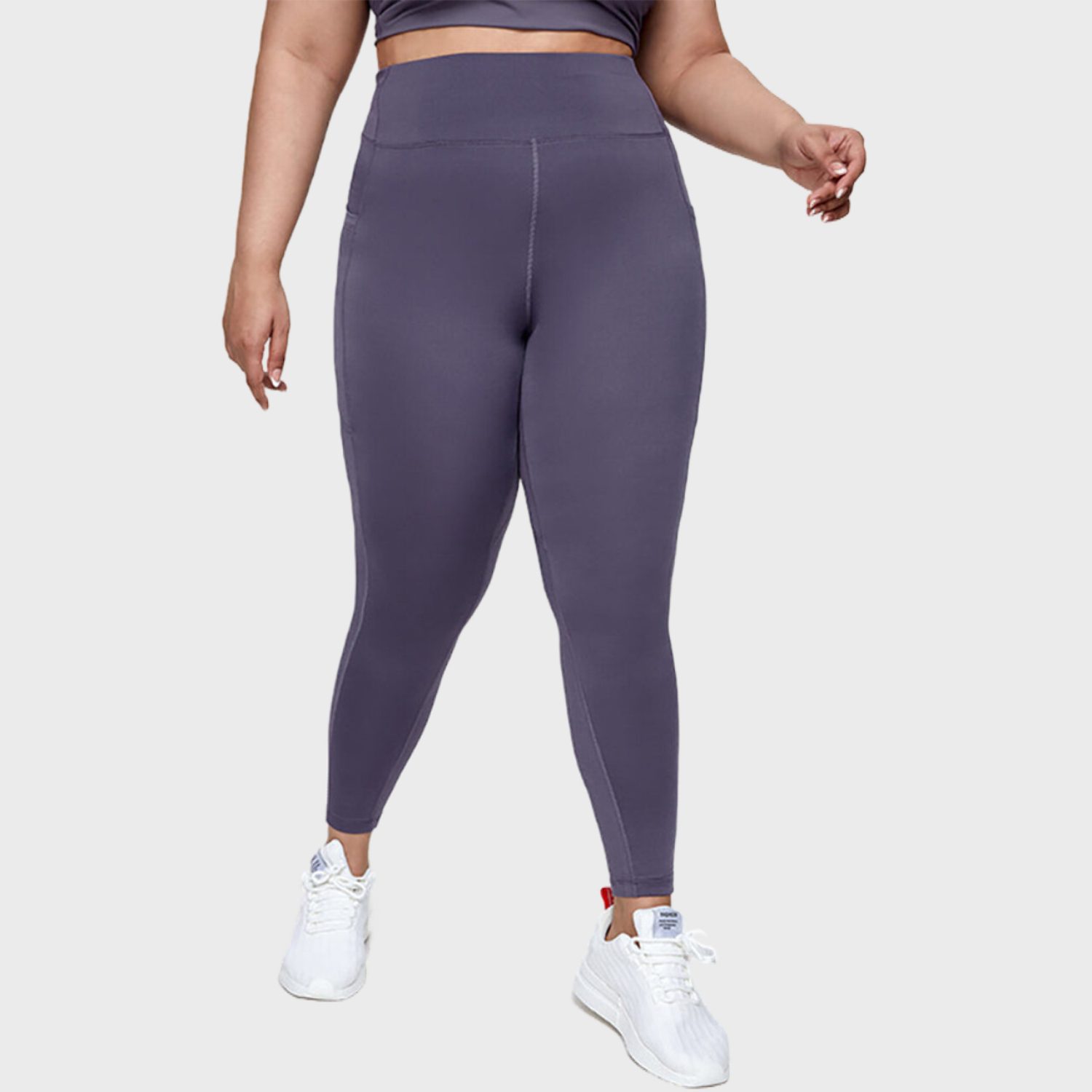 Plus Size High Elastic Yoga Pants With Pocket Plus Size High Elastic Yoga Pants With Pocket